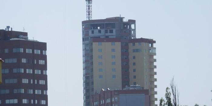 Строительство ЖК, август 2017