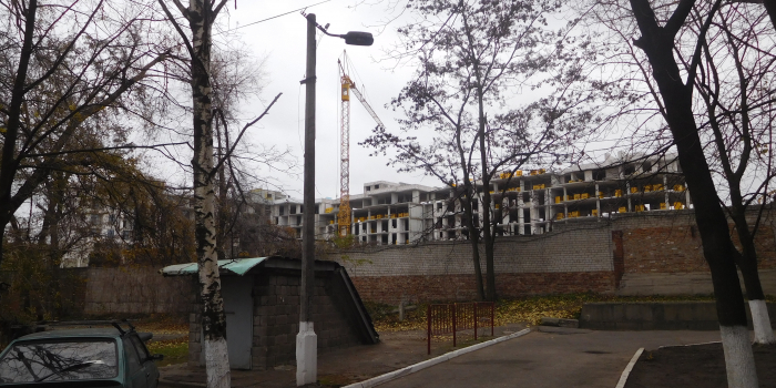 Строительство ЖК, ноябрь 2017