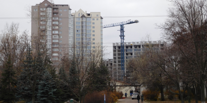 Строительство ЖК, ноябрь 2017