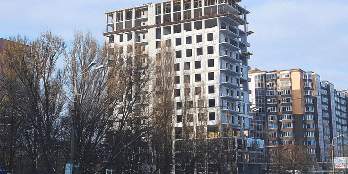 Строительство ЖК, январь 2018