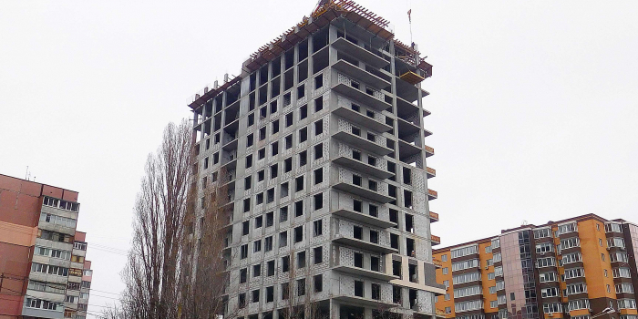 Строительство ЖК, март 2018