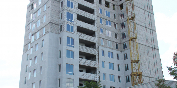 Строительство ЖК, август 2019