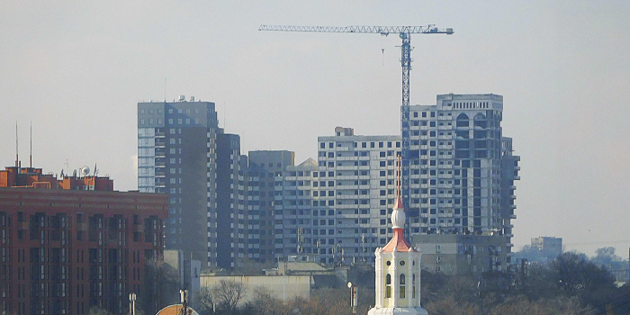 Строительство ЖК, февраль 2018