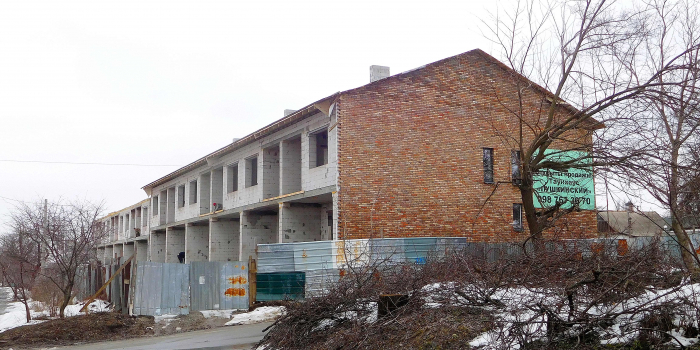 Строительство комплекса, март 2018