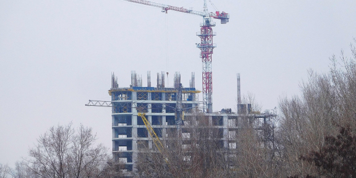 Строительство ЖК, март 2018