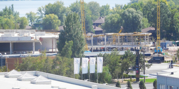 Строительство ЖК, август 2018