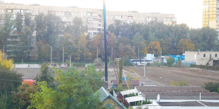 Строительство ЖК, октябрь 2018