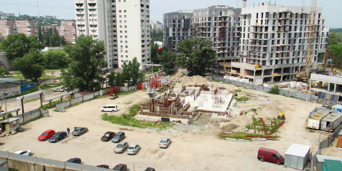 Строительство ЖК, май 2019