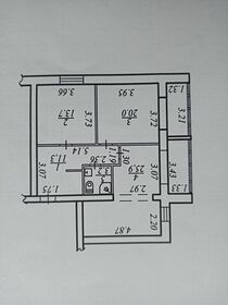 2-комн. вторичка, 74 м<sup>2</sup>, поверх 6/15